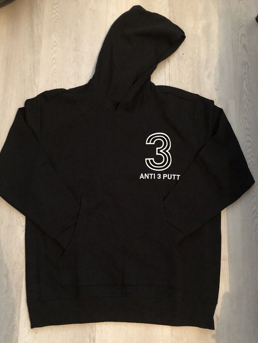 Adidas Anti 3-putt Hoodie IB1963 Adicross Golf Black Men sz XXL